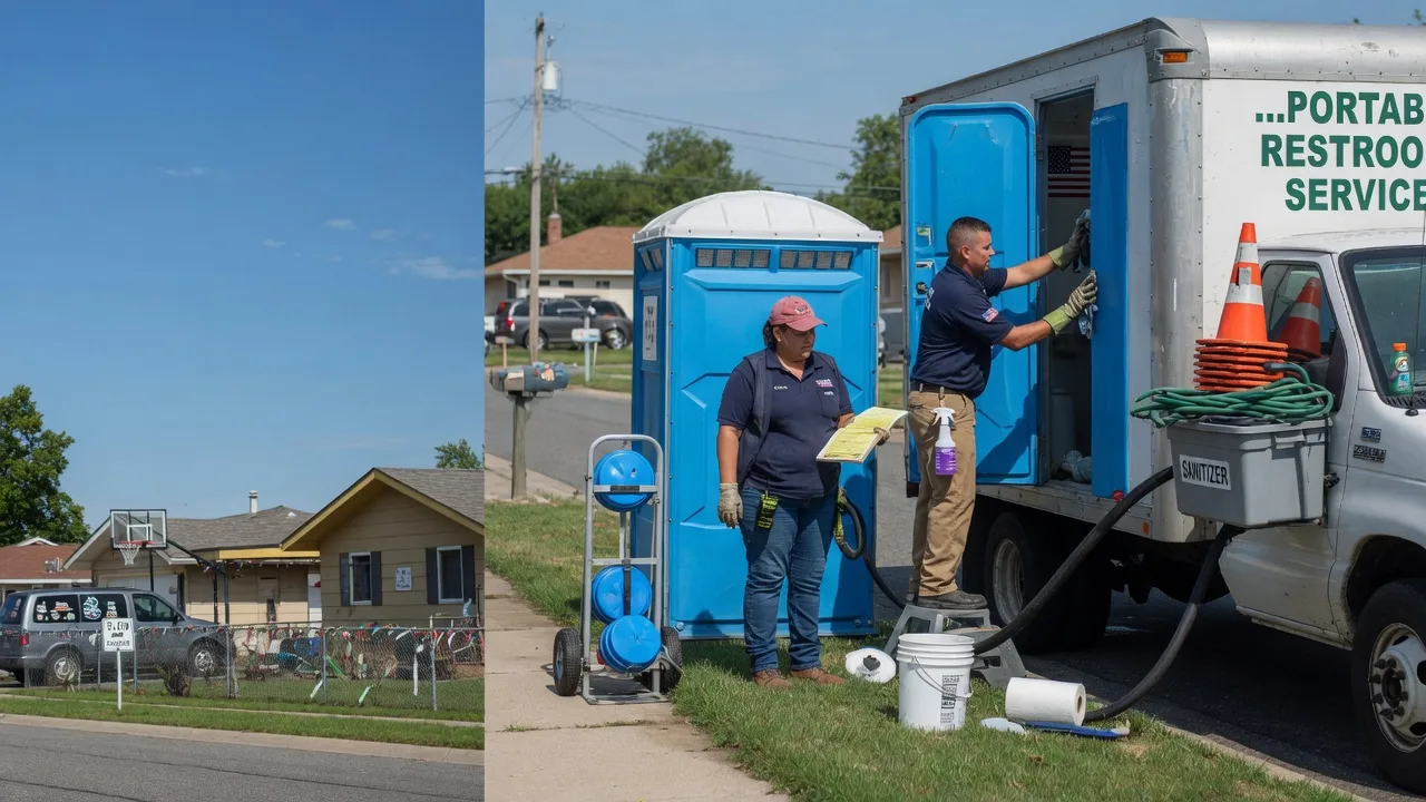Portable Toilet Rental in Stronghurst, IL near me
